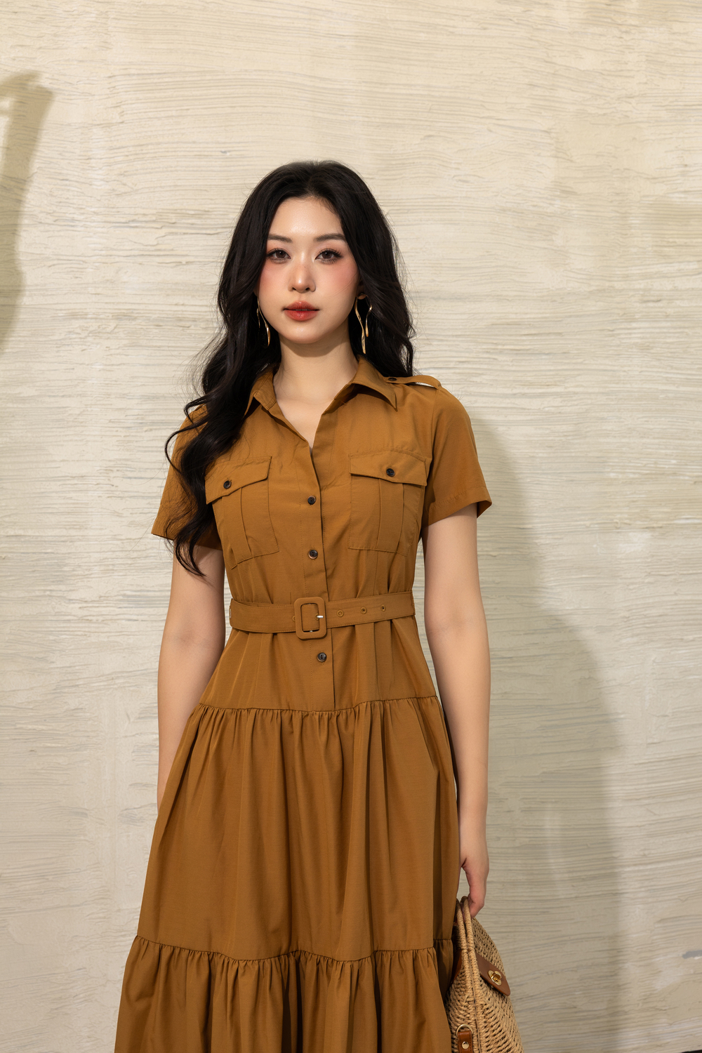 Đầm liền nữ 25LF3B6896082/SP2507