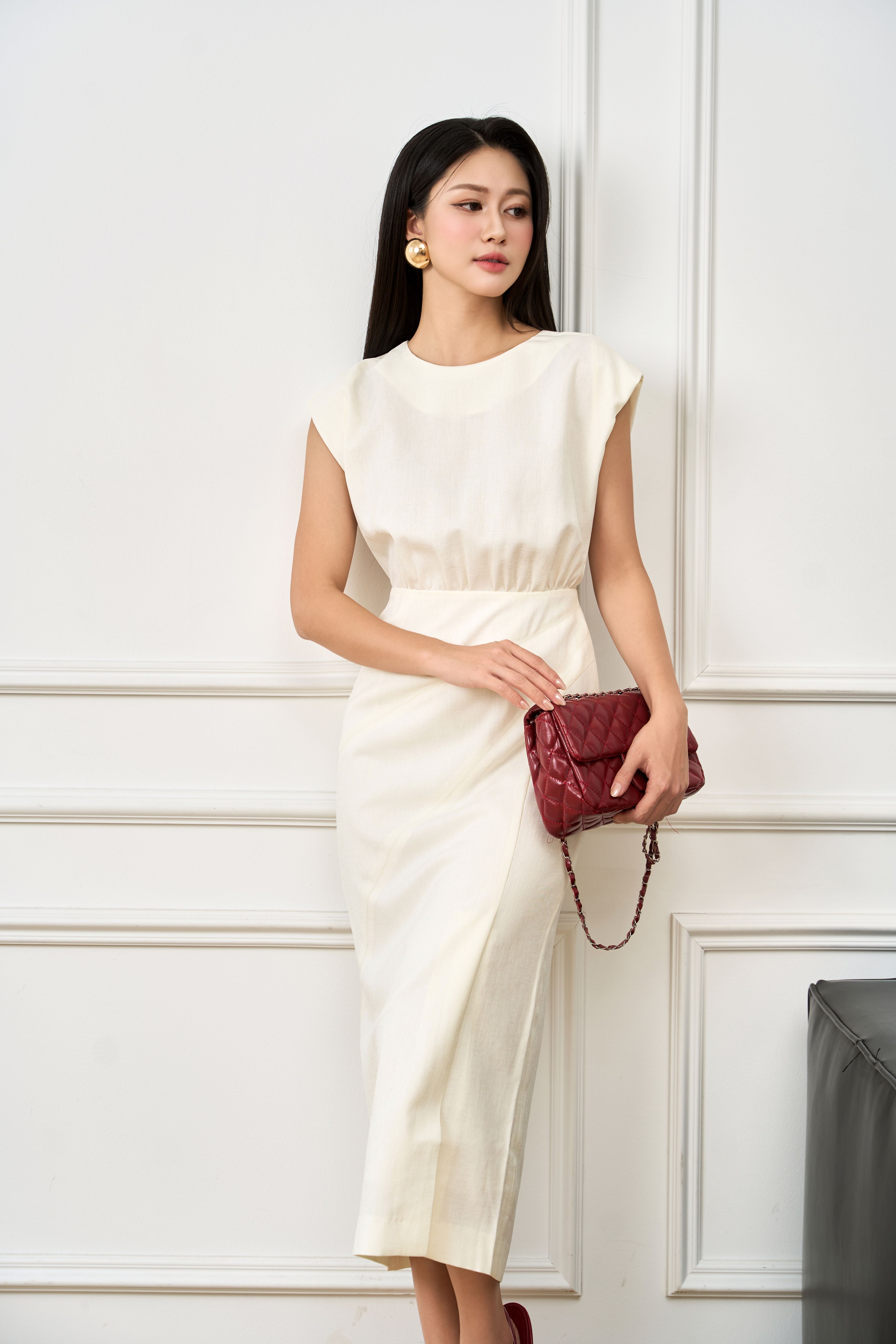 Đầm liền nữ 26LF3B6815052/SP2605