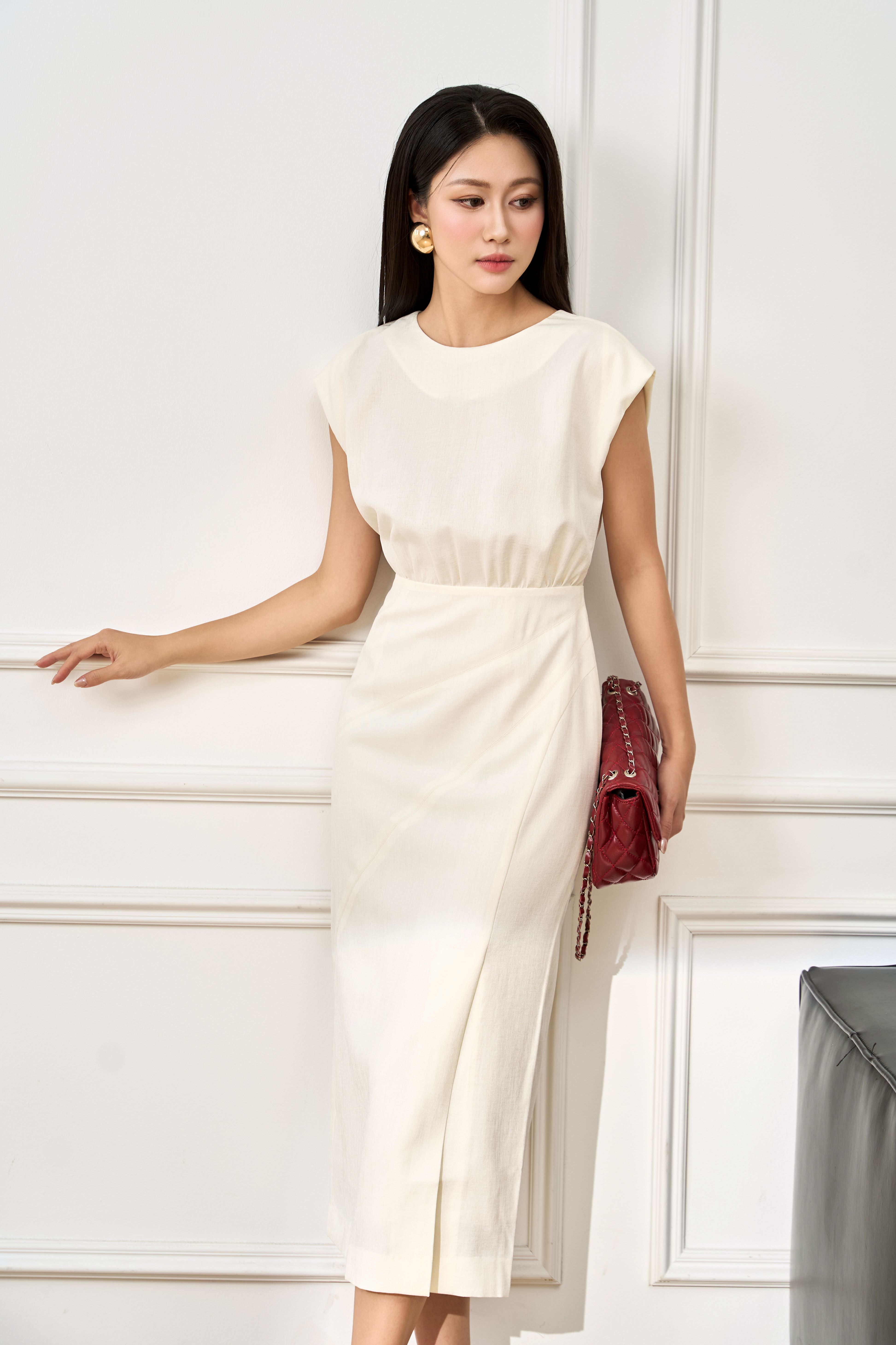 Đầm liền nữ 26LF3B6815052/SP2605