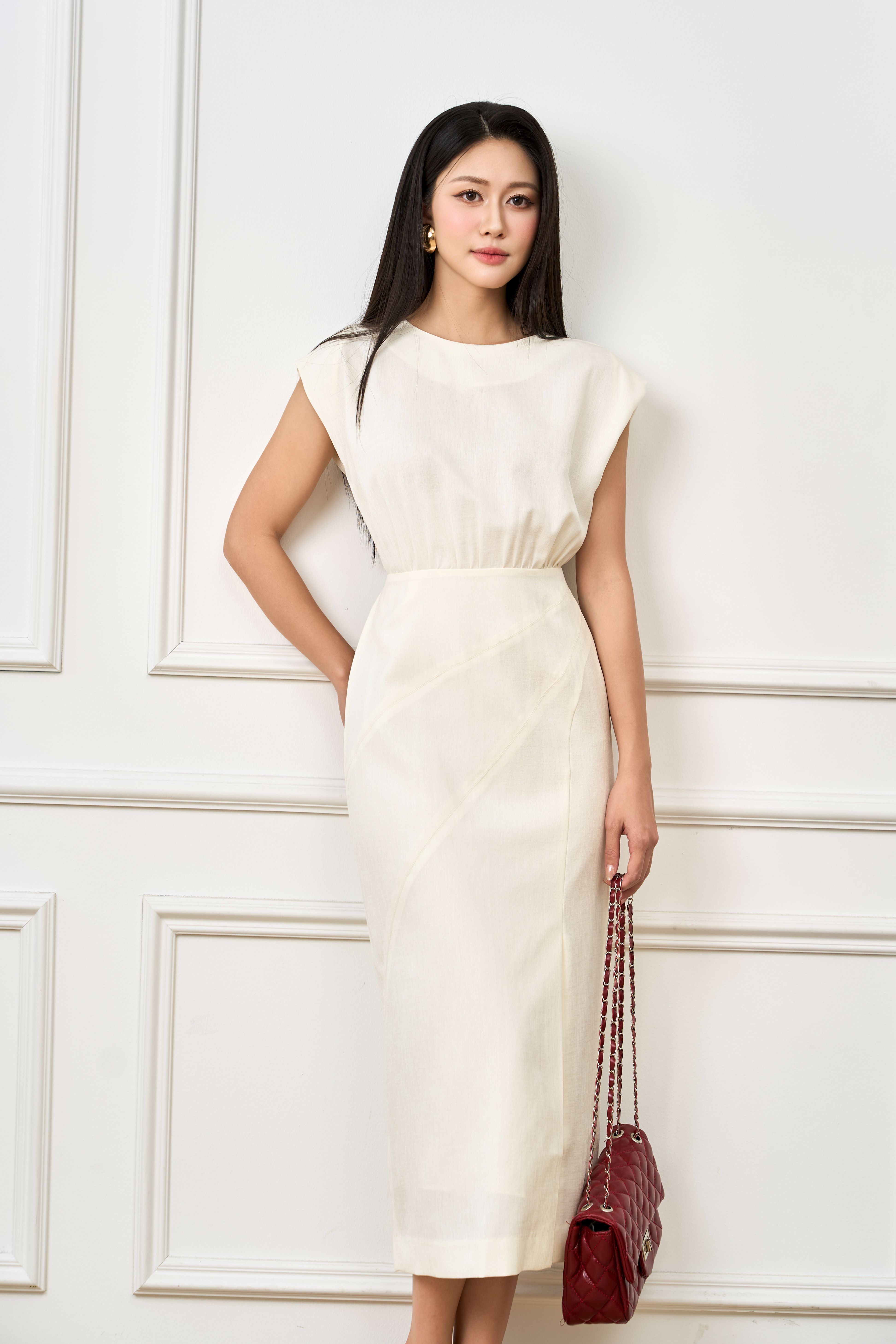 Đầm liền nữ 26LF3B6815052/SP2605