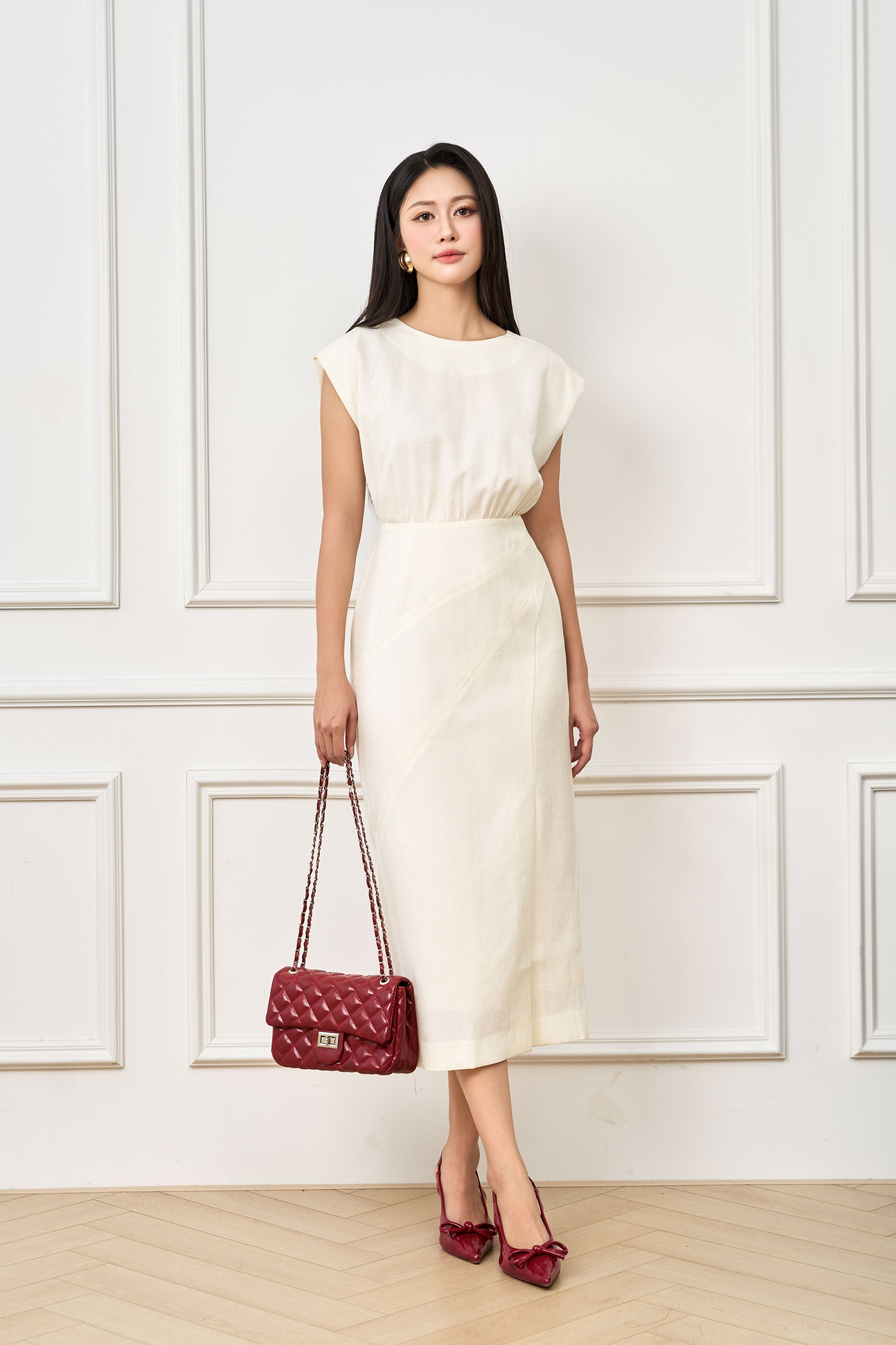 Đầm liền nữ 26LF3B6815052/SP2605