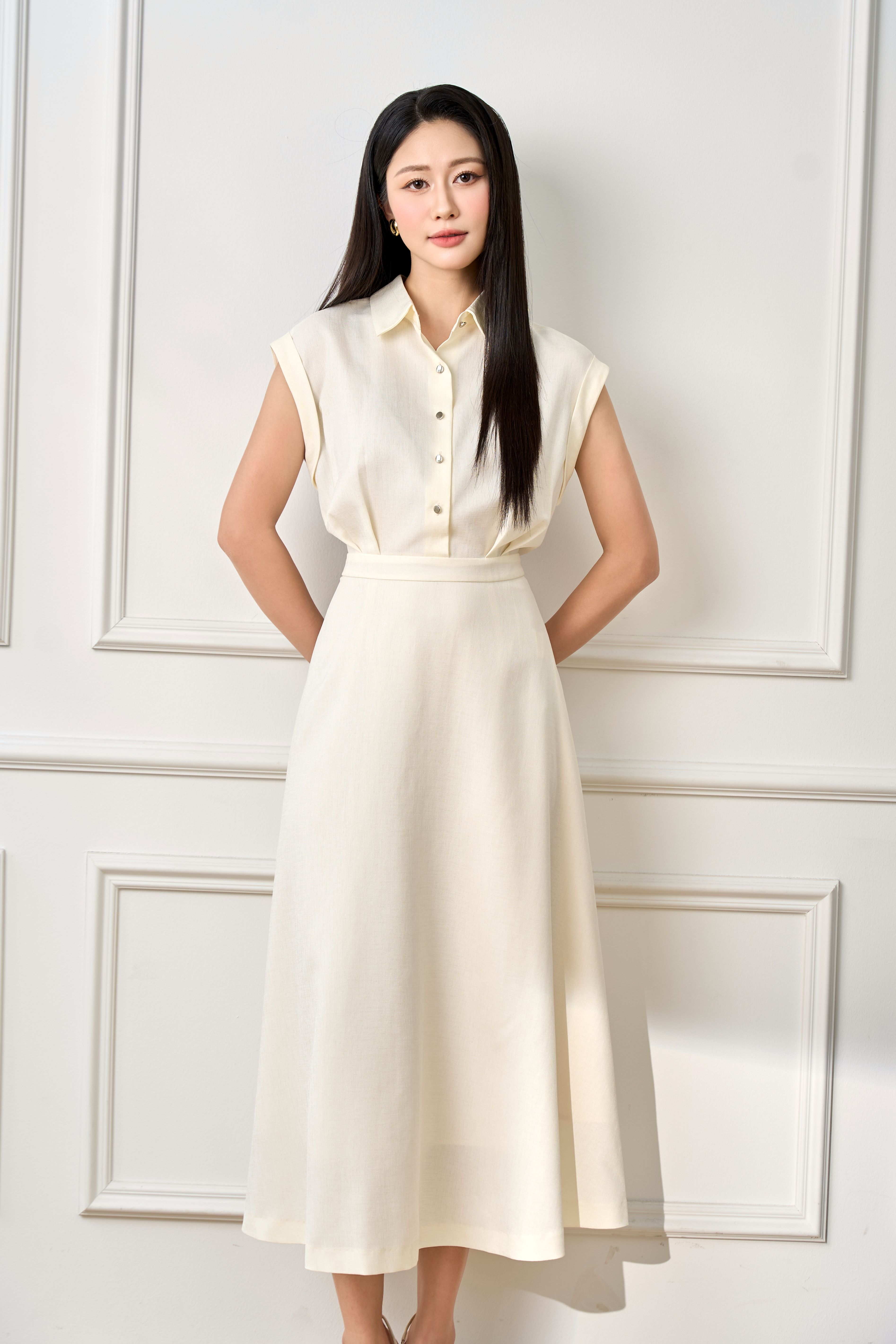 Đầm liền nữ 26LF3B6815053/SP2605