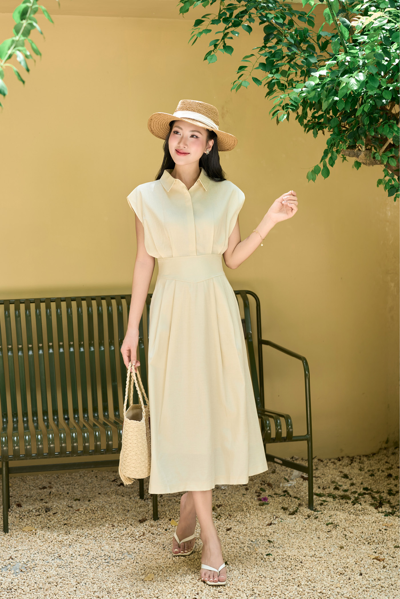 Đầm liền nữ 26LF3B6895064/SP2604