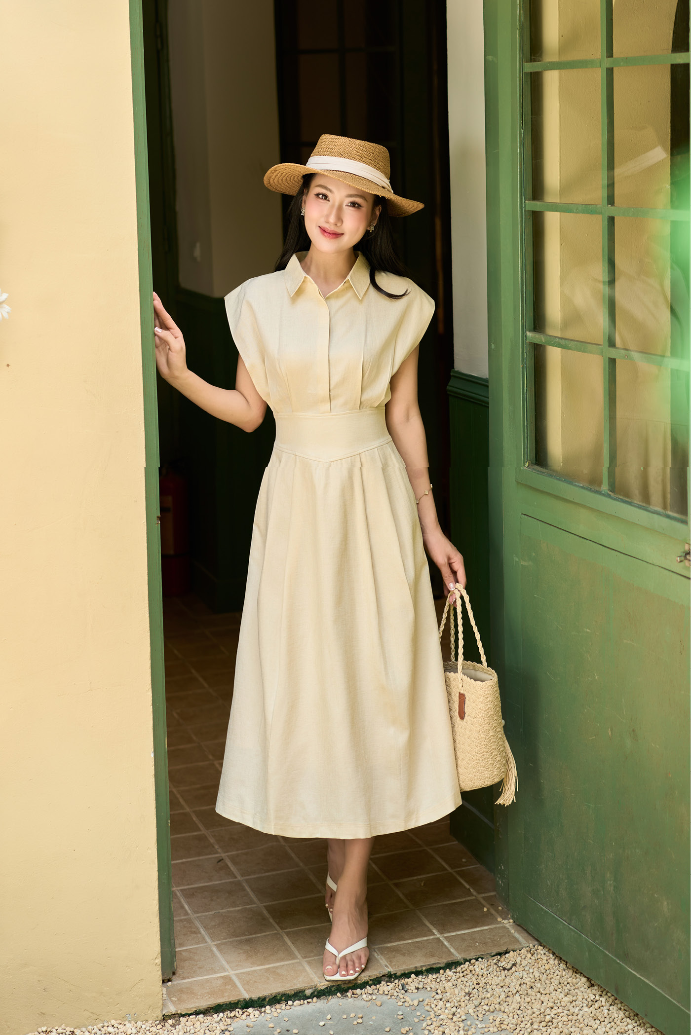 Đầm liền nữ 26LF3B6895064/SP2604
