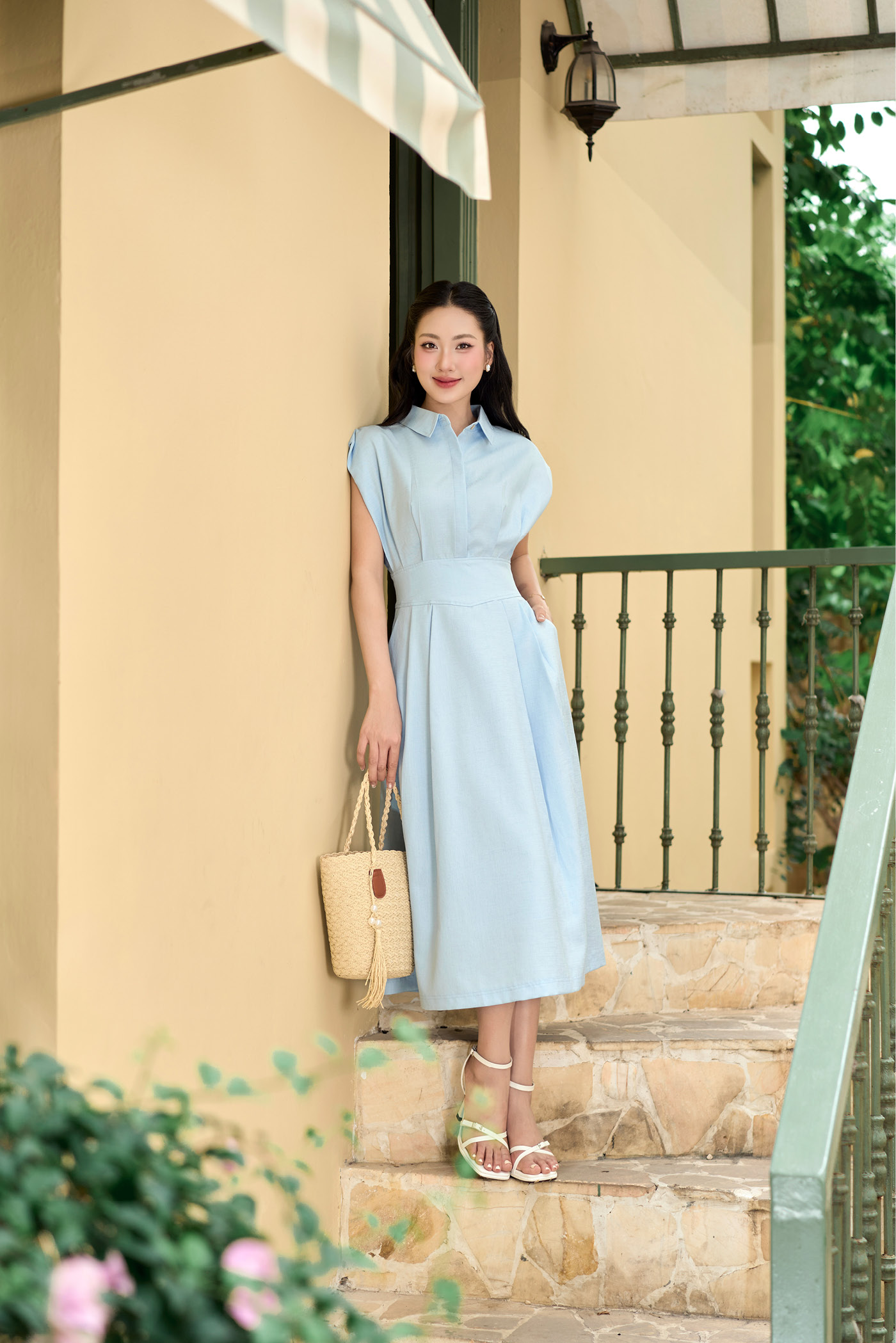 Đầm liền nữ 26LF3B6895064/SP2604
