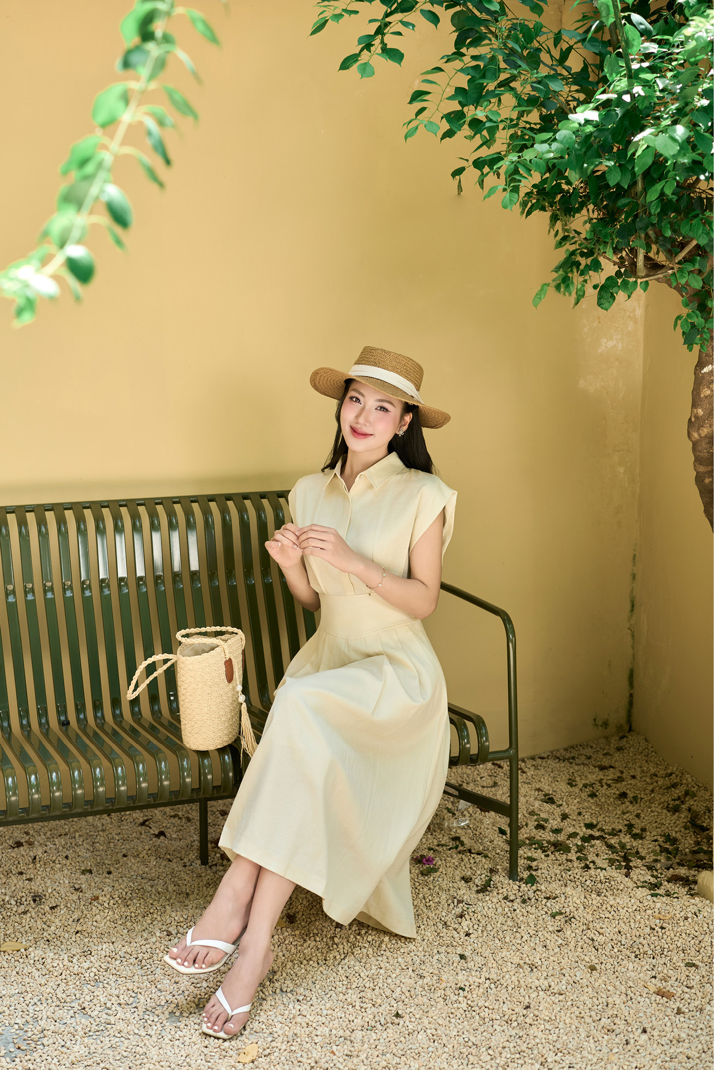 Đầm liền nữ 26LF3B6895064/SP2604
