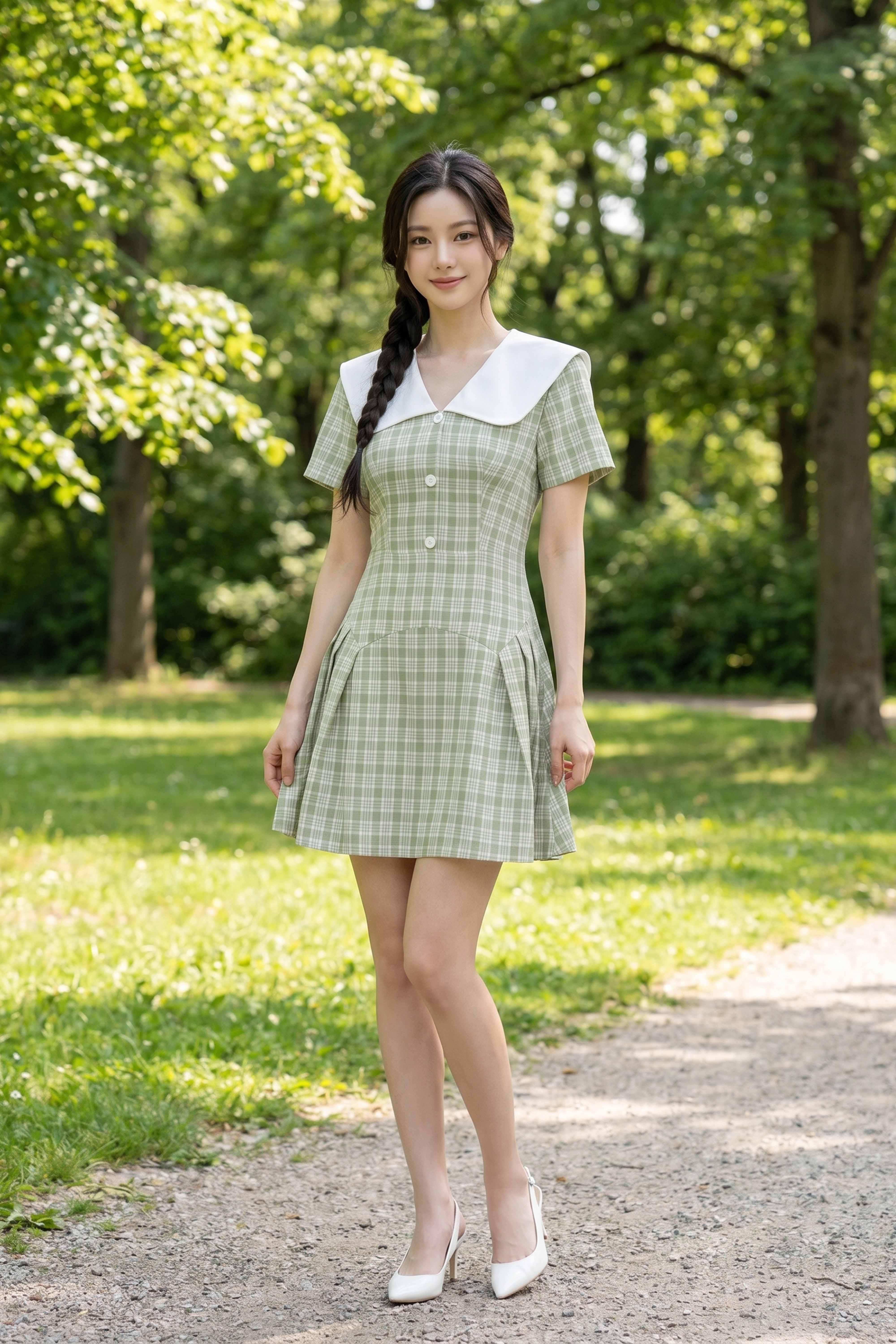 Đầm nữ Mãhàng:23DW1B56017-Size:XL Thànhphần:100%Polyester