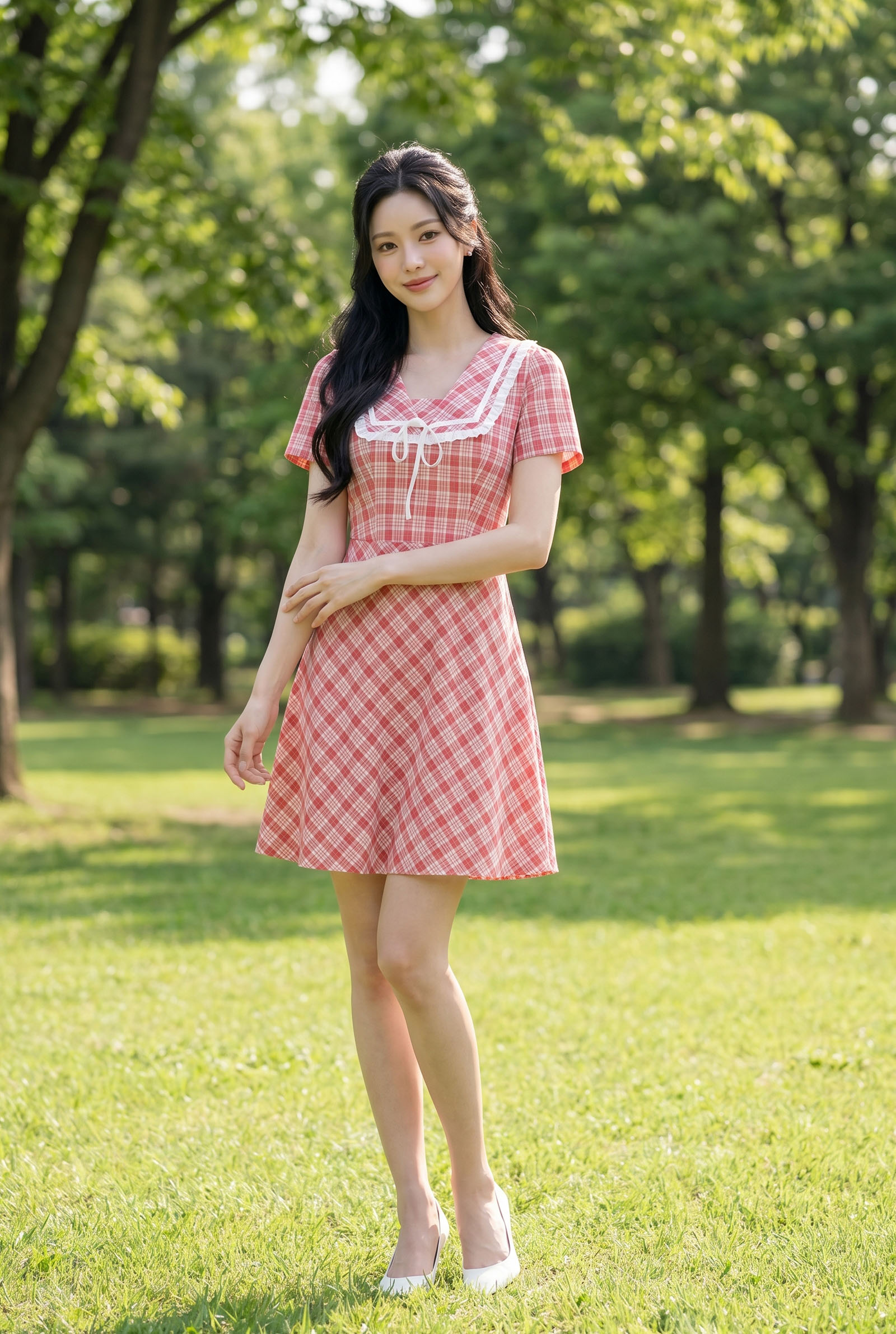 Đầm nữ Mãhàng:23DW1B58018-Size:XL Thànhphần:100%Polyester