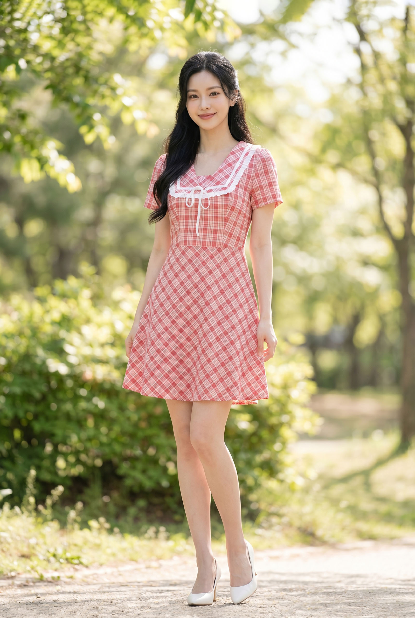 Đầm nữ Mãhàng:23DW1B58018-Size:XL Thànhphần:100%Polyester