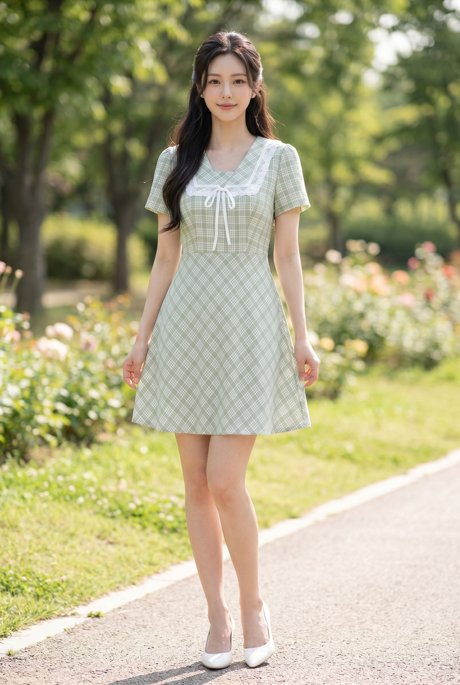 Đầm nữ Mãhàng:23DW1B58018-Size:XL Thànhphần:100%Polyester
