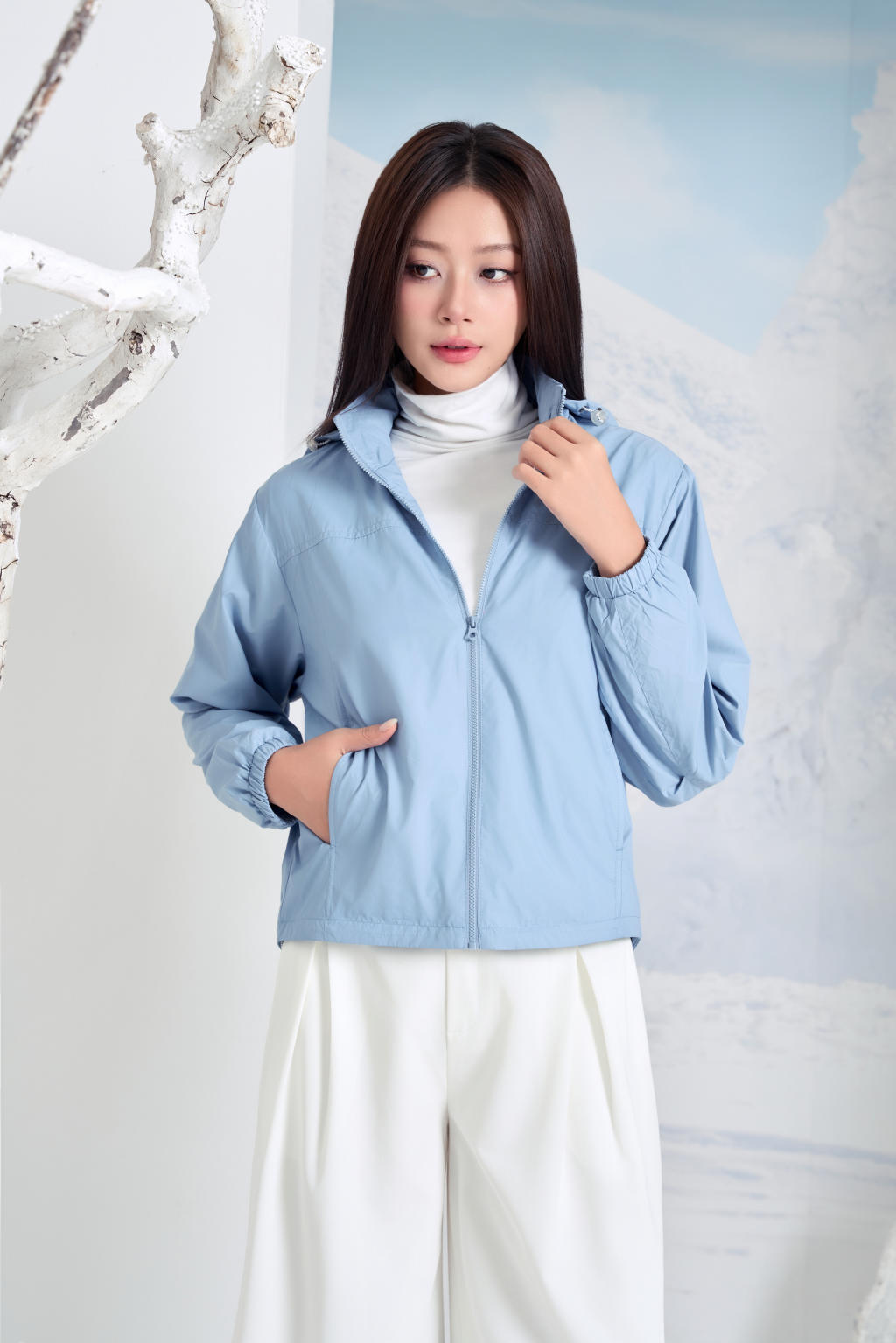 Quần xuông nữ 25PF6816103/SP2507
