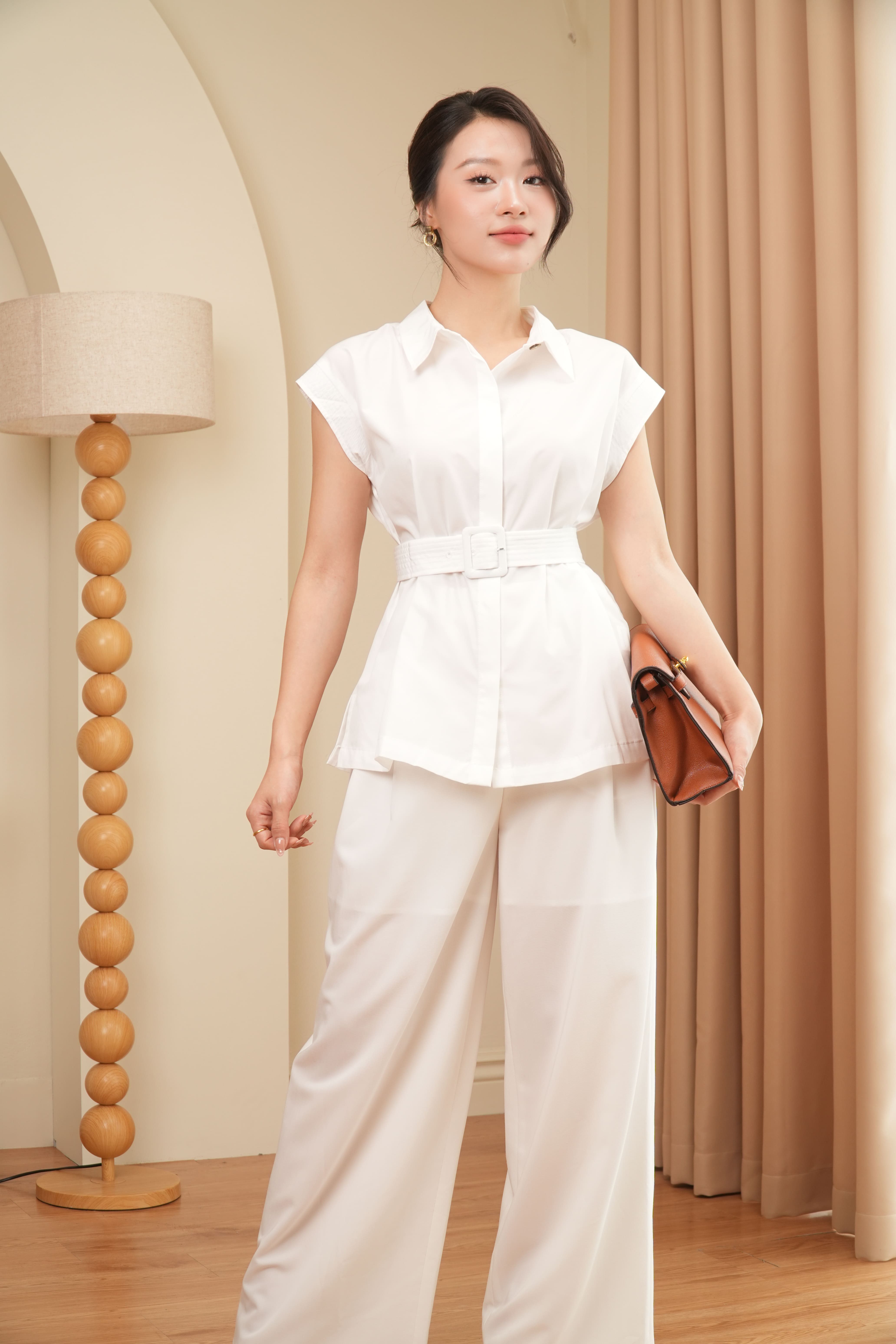 Quần xuông nữ 25PF6896141/SP2508