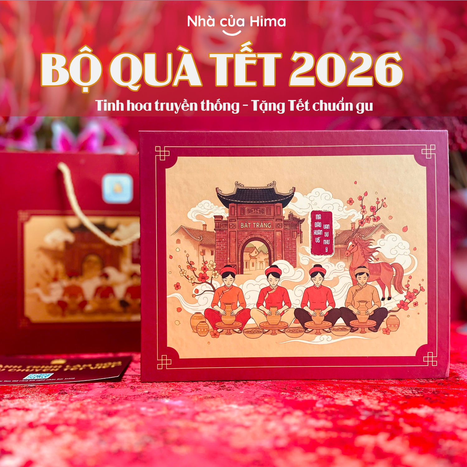 Set quà từ gốm & Trà Hoa