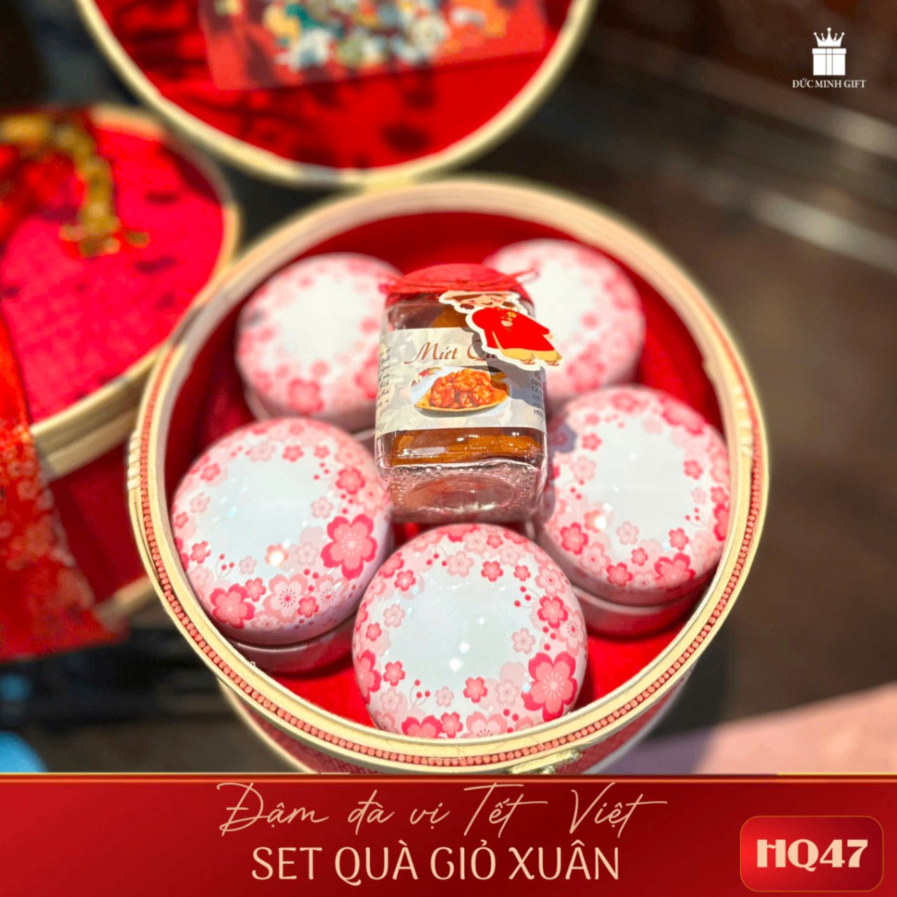 Set quà Giỏ Xuân