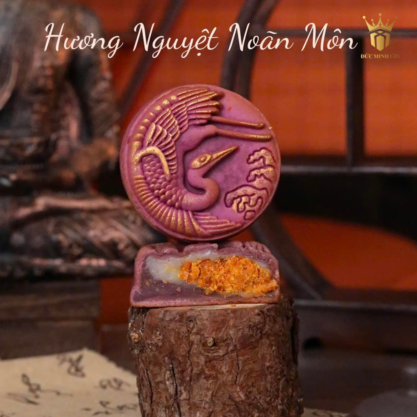 Bánh trung thu 150gr nhân khoai môn mochi