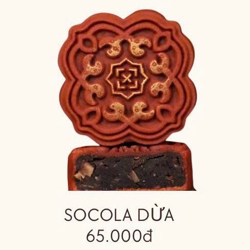 Bánh trung thu 150gr nhân soccola dừa