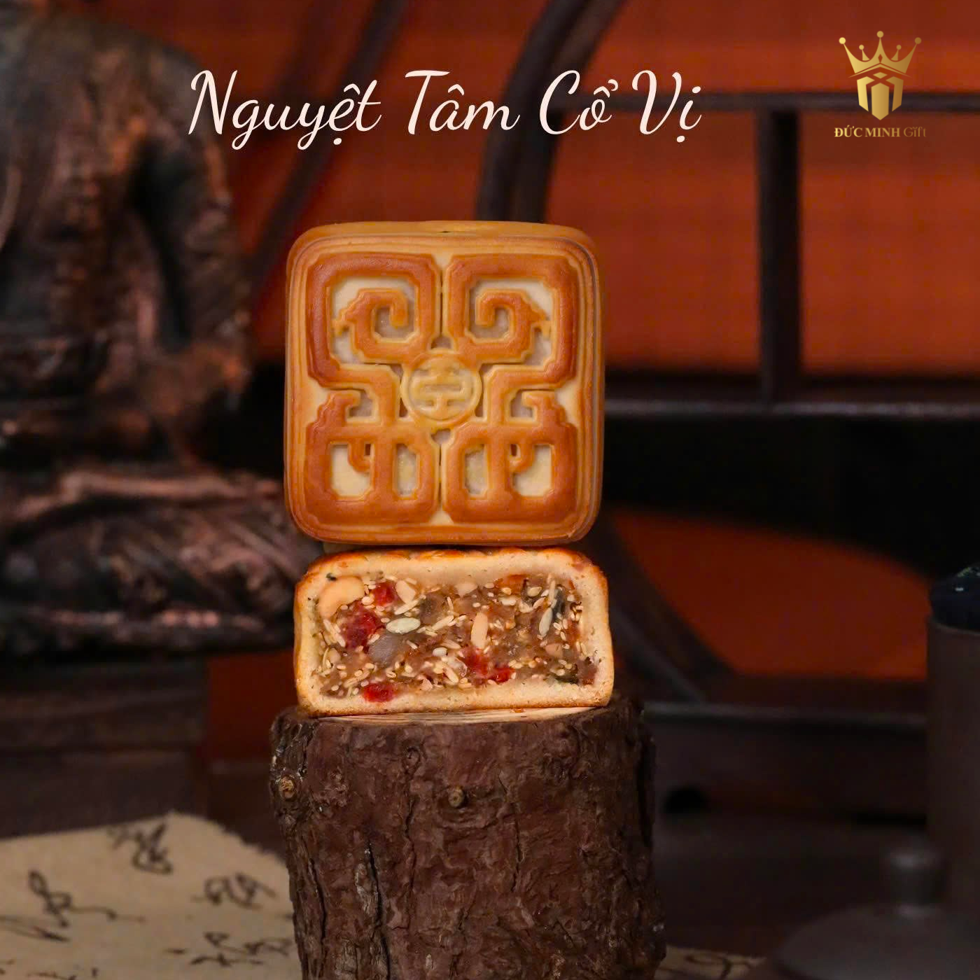 Bánh trung thu 150gr nhân thẩm cẩm nghệ nhân