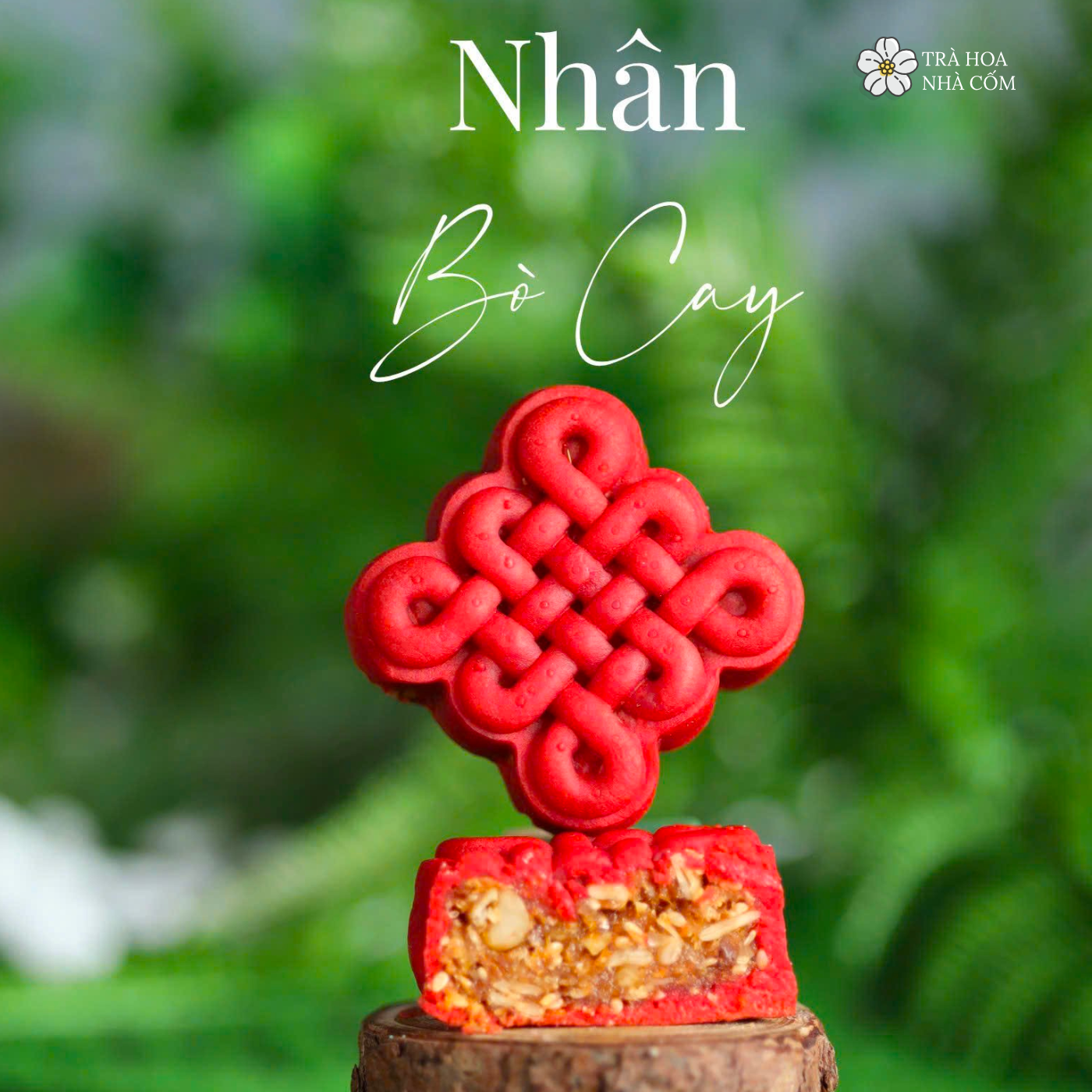 Bánh trung thu mini 65gr nhân bò cay