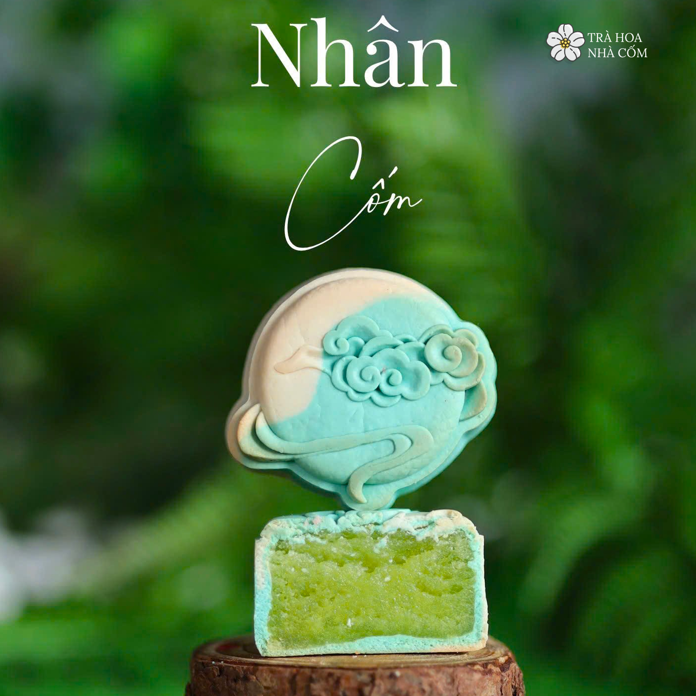 Bánh trung thu mini 65gr nhân cốm