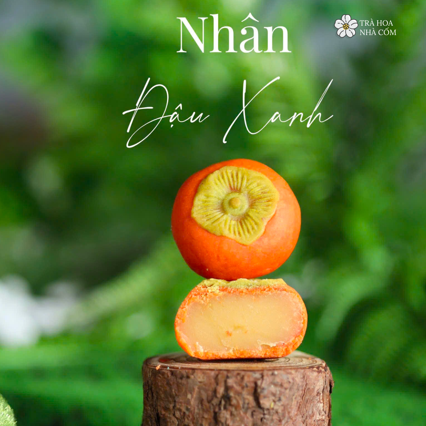 Bánh trung thu mini 65gr nhân đậu xanh