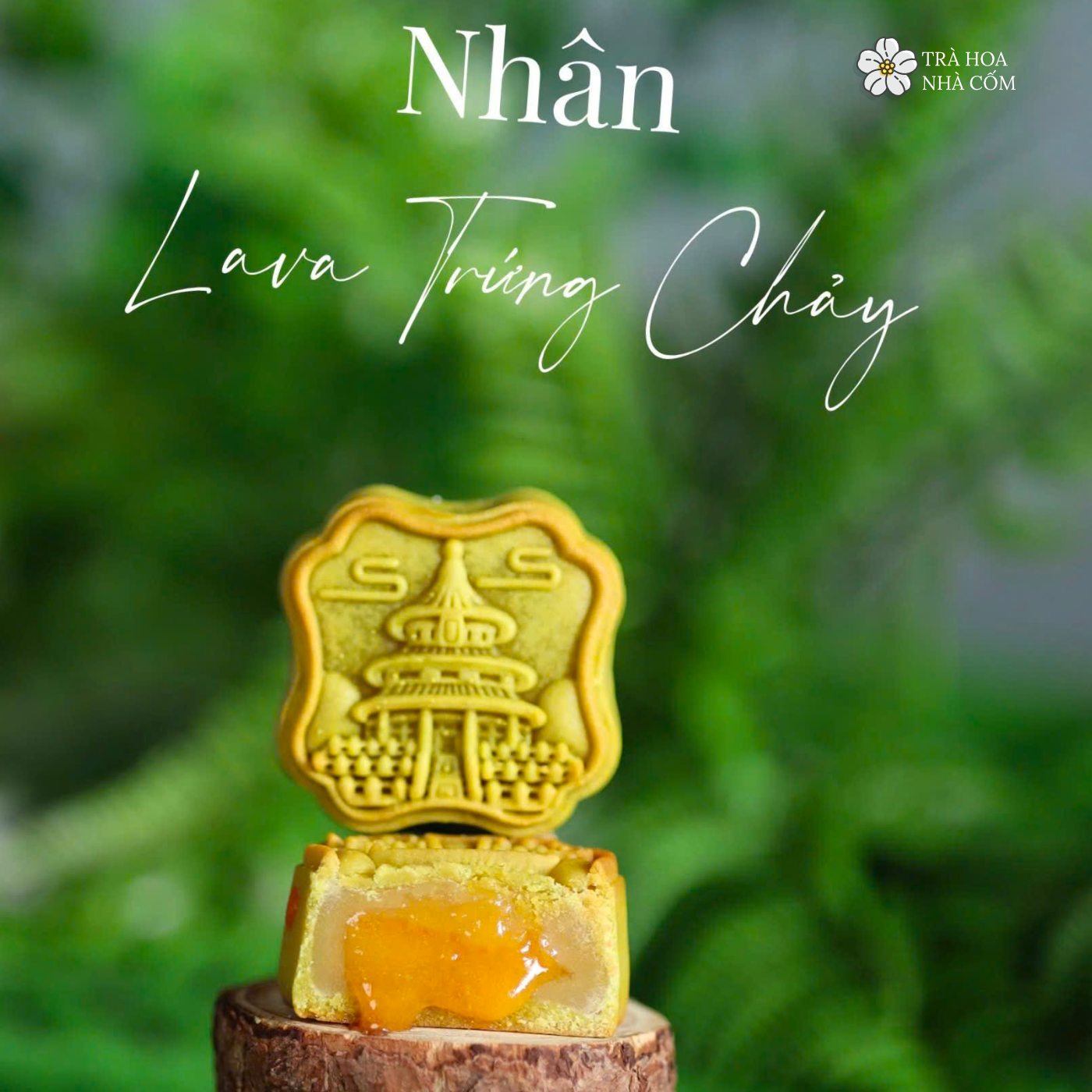 Bánh trung thu mini 65gr nhân lava trứng chảy