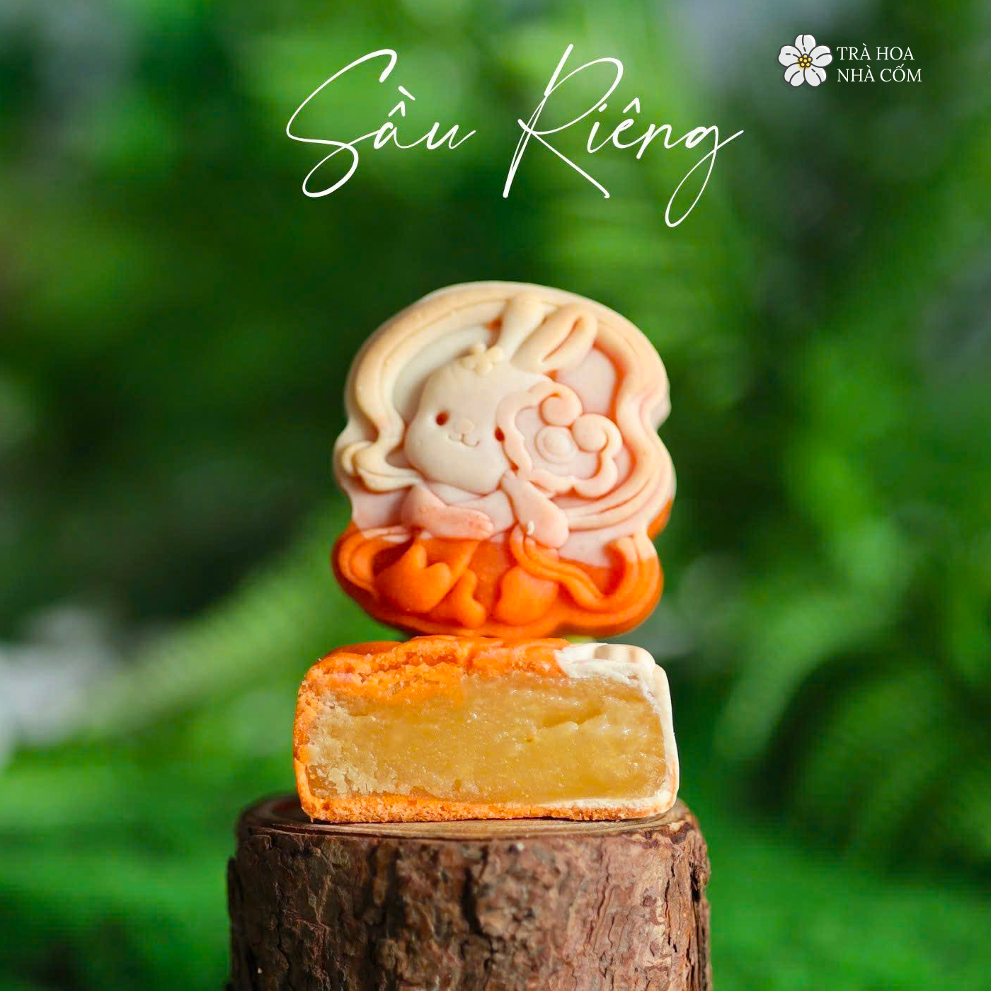 Bánh trung thu mini 65gr nhân sầu riêng