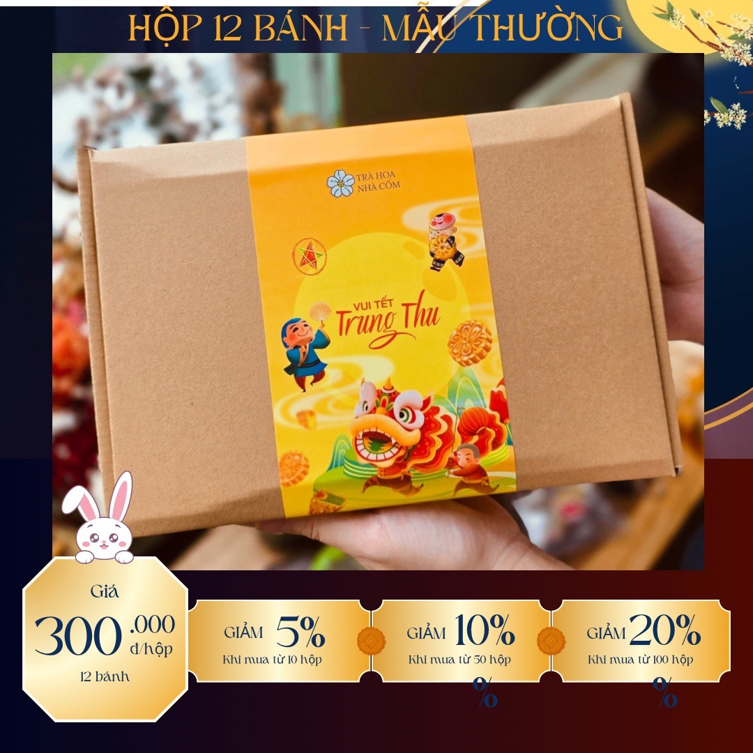 Hộp 12 bánh mini mẫu thường