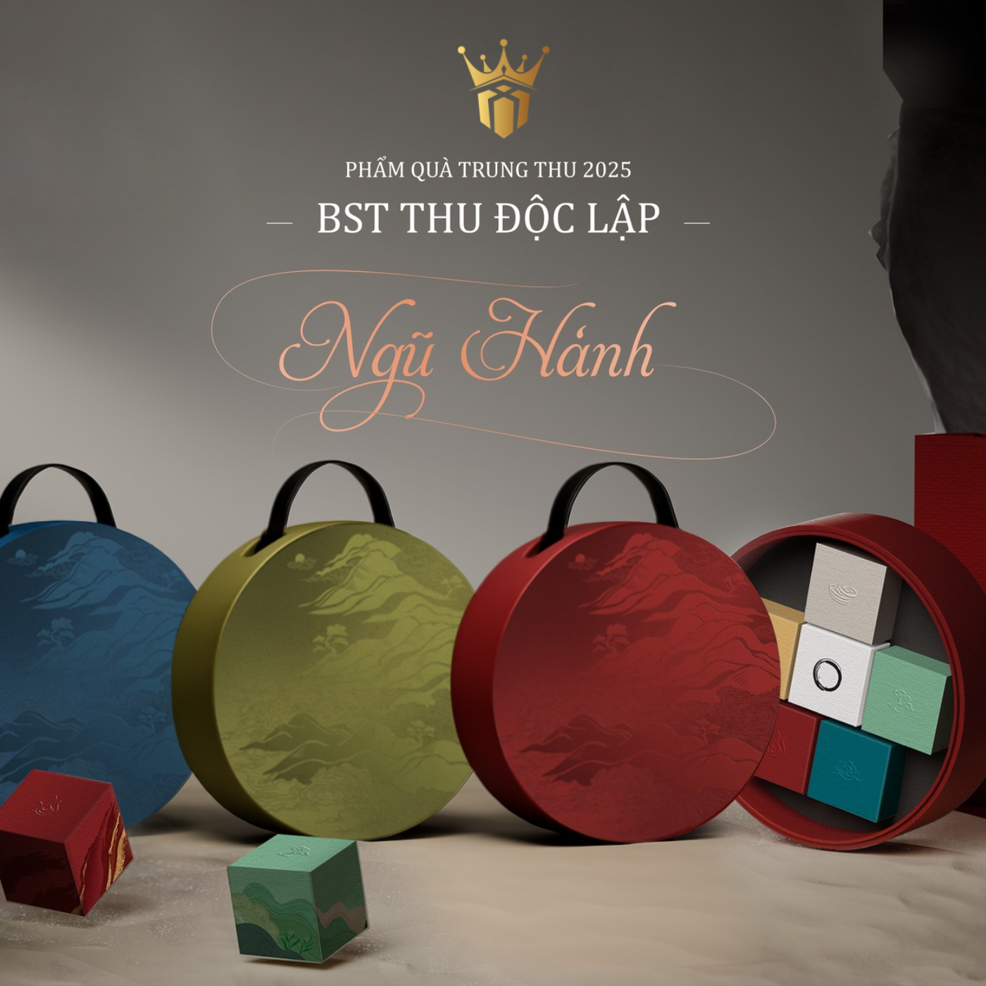 Hộp qùa Ngũ Hành