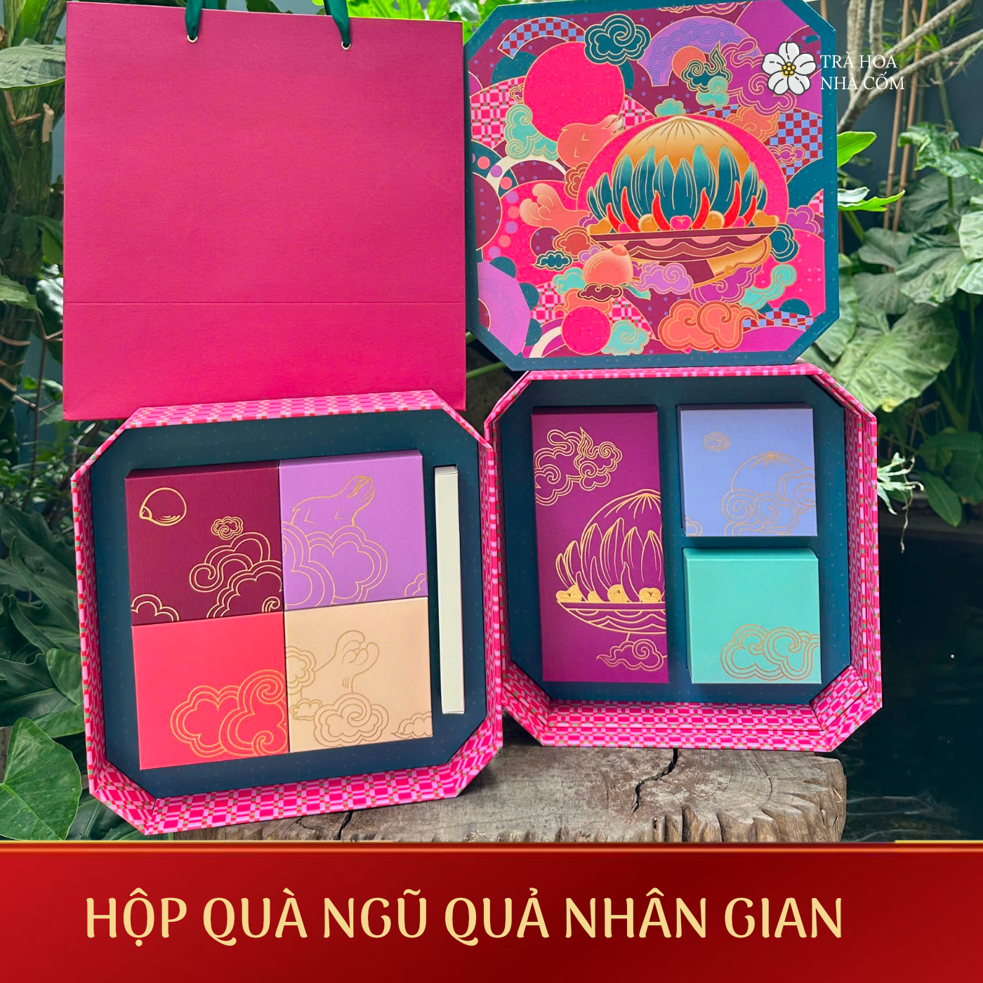 Hộp qùa Ngũ Quả Nhân Gian