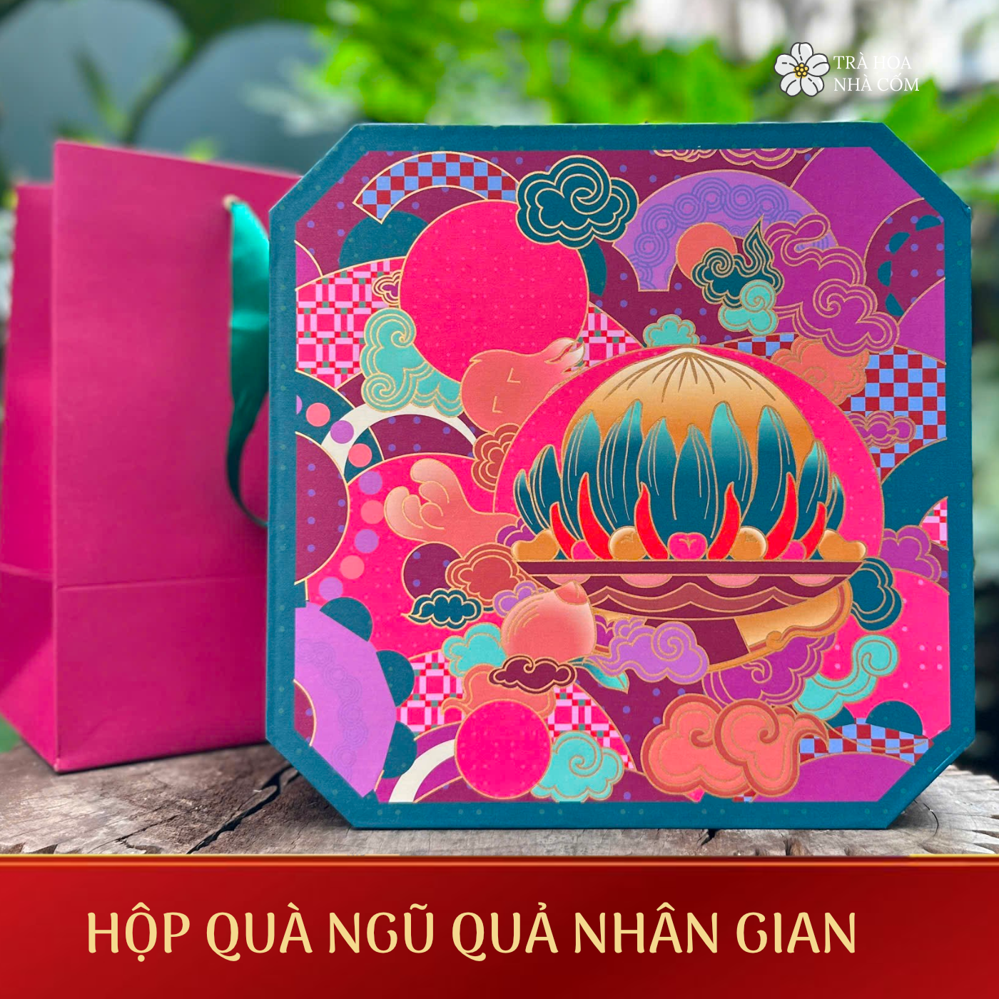 Hộp qùa Ngũ Quả Nhân Gian