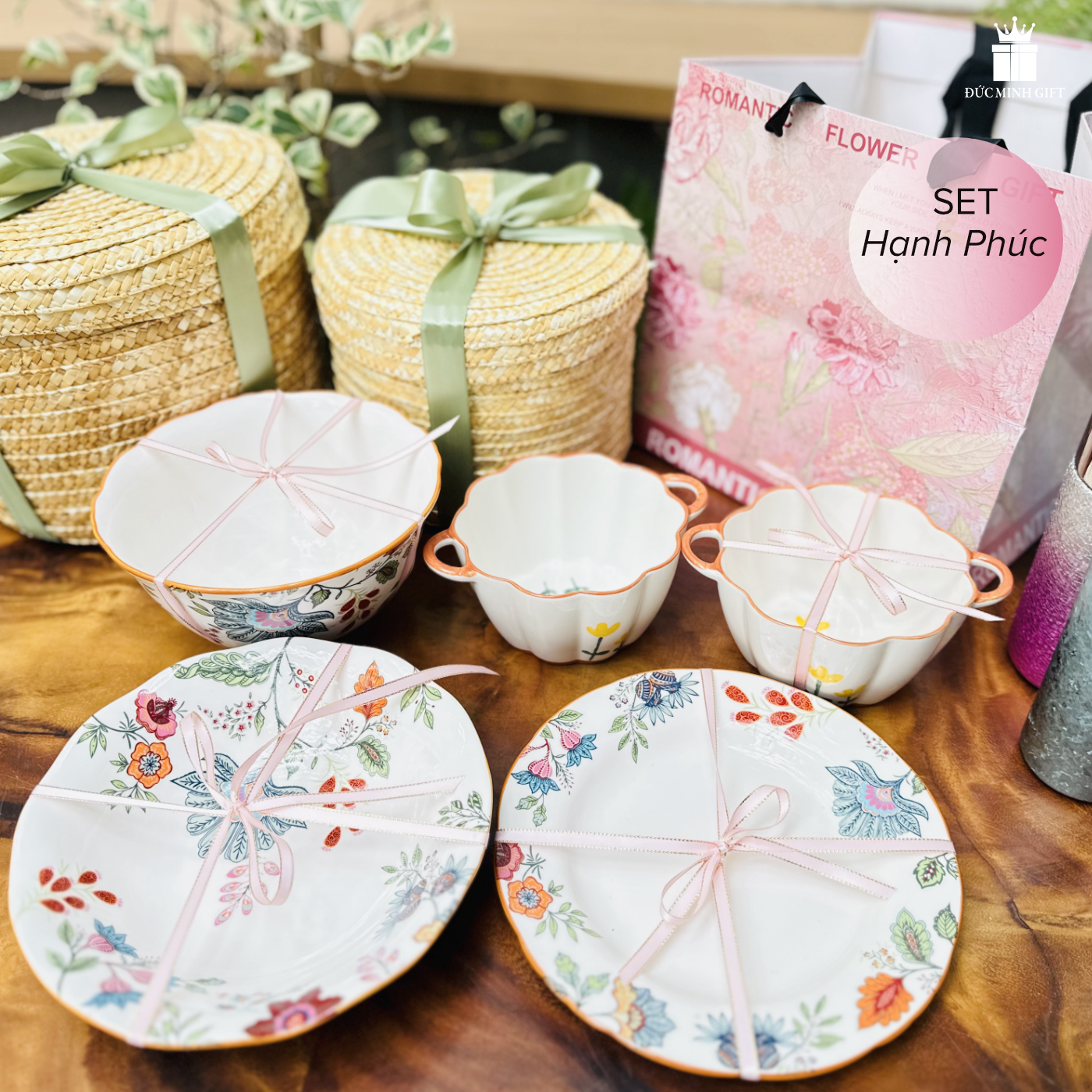 Set quà tặng Hạnh Phúc