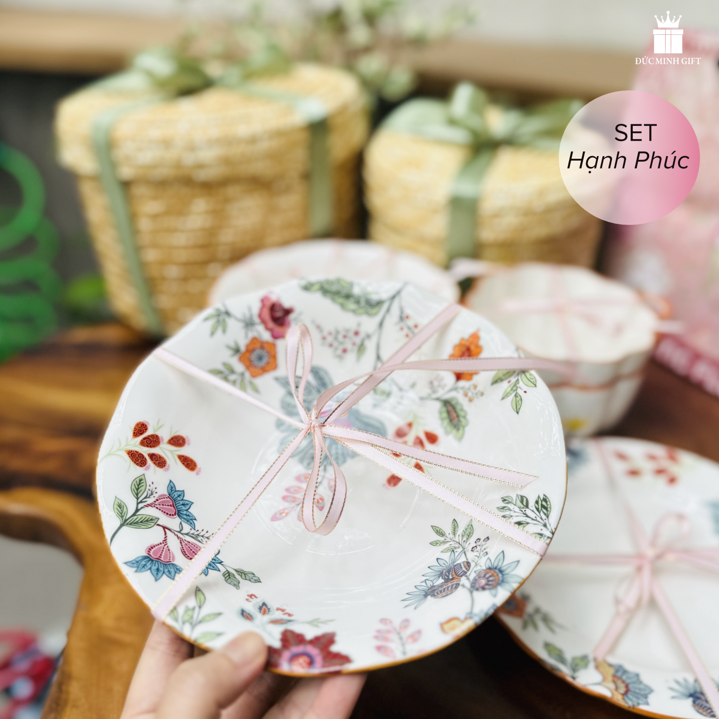 Set quà tặng Hạnh Phúc