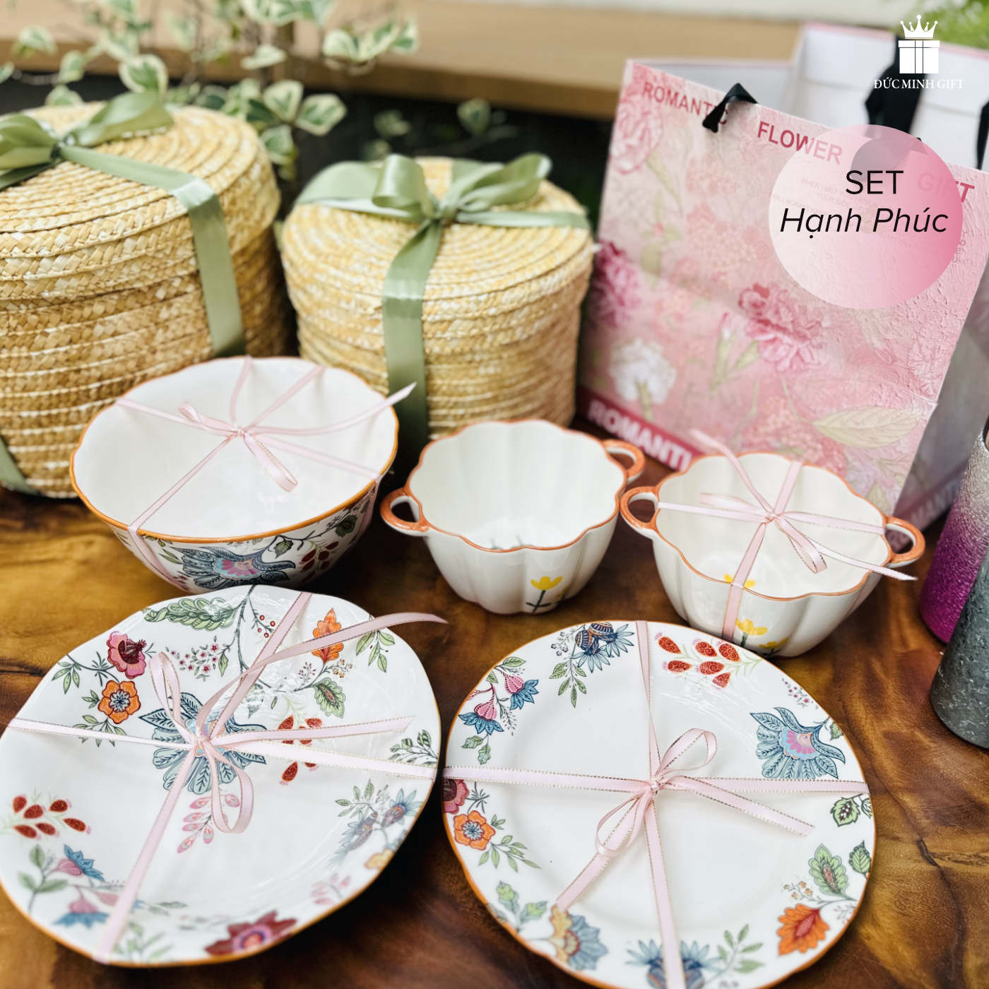 Set quà tặng Hạnh Phúc
