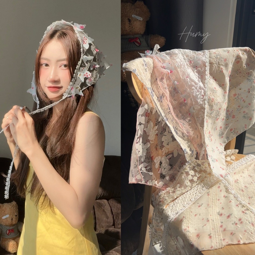 Khăn turban Esther nhiều họa tiết
