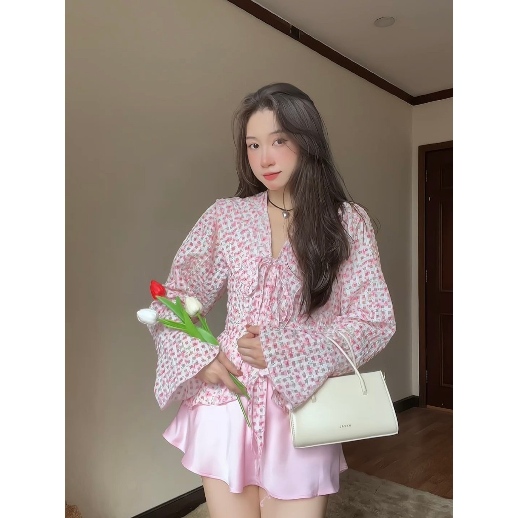 ÁO BLOUSE SOLID SWEET