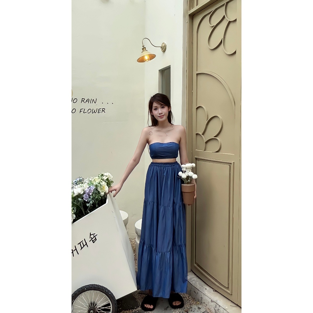 CHÂN VÁY 3 TẦNG NỮ TOP WOMEN