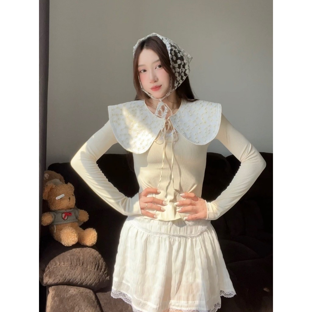 Cổ áo rời Removable collar