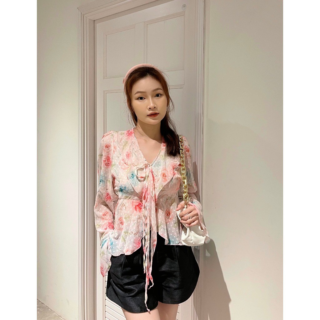 ÁO BLOUSE SOLID SWEET