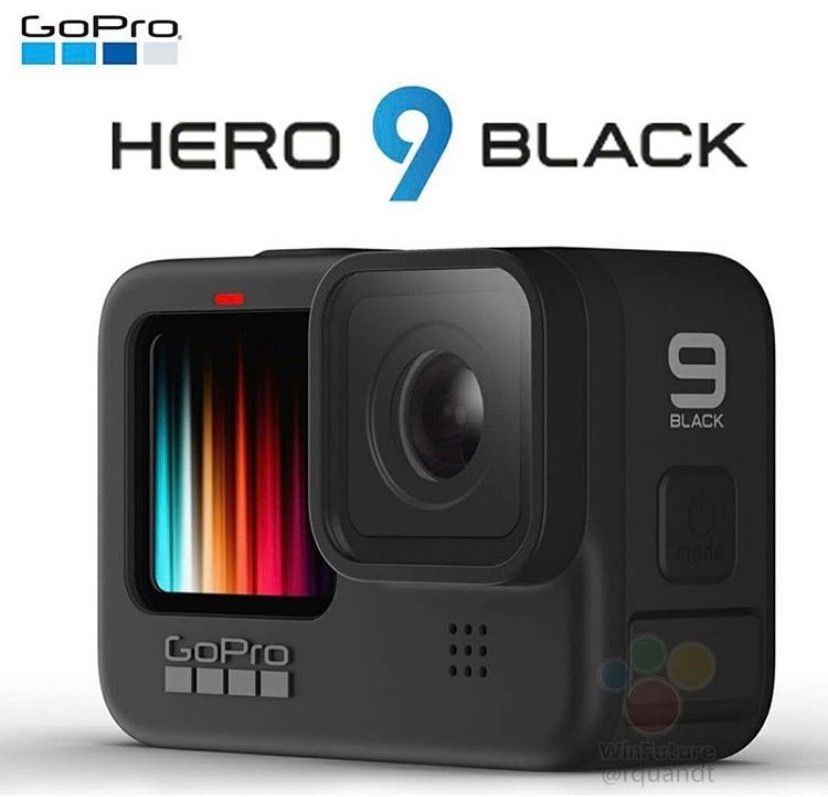 GoPro  9 Black có gì mới: màn hình màu mặt trước, ống kính rời?