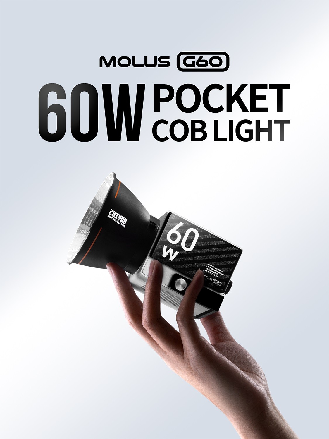 MỚI RA - Đèn LED Zhiyun MOLUS G60 và X100 Mini Monolights