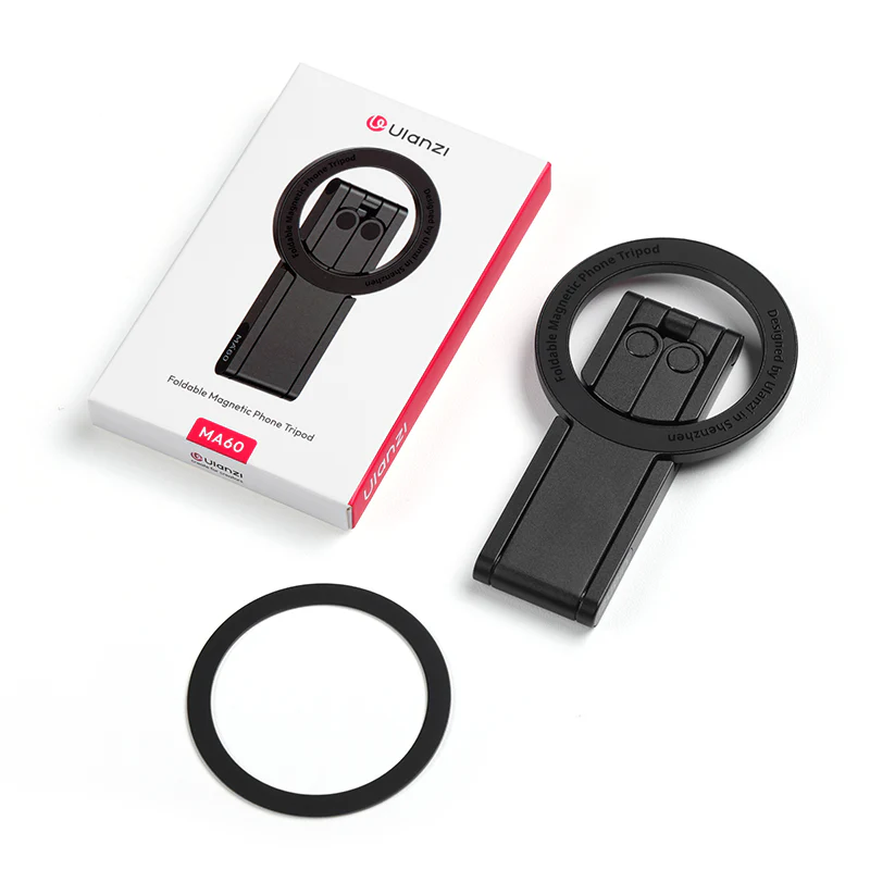 Giá Đỡ Điện Thoại Mini ULANZI MA60 Từ Tính, Xoay 360°, Có Thể Gấp Gọn