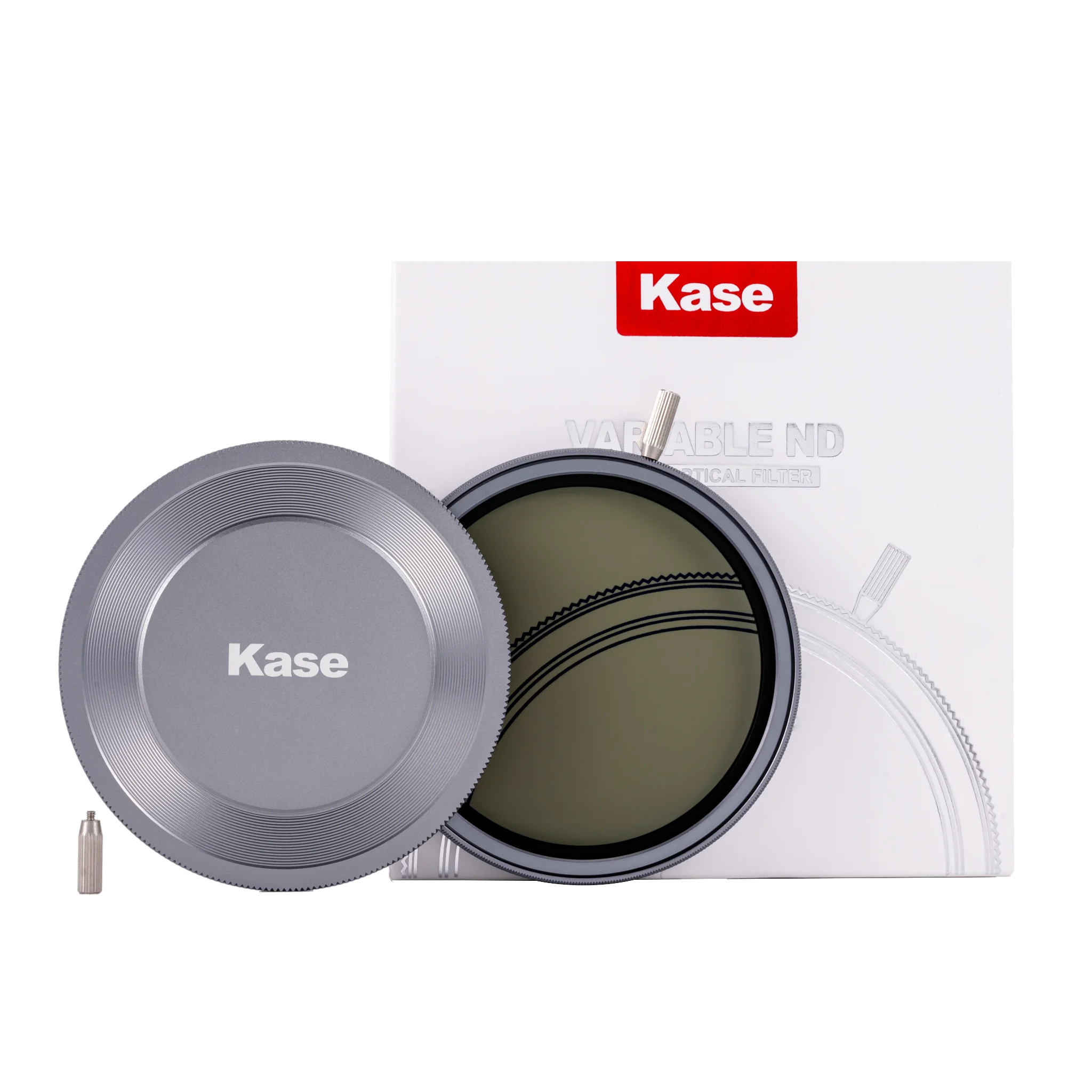 Bộ Kính Lọc KASE Variable ND 1.5 -5 Stops Filter With Magnetic Cap ( từ 67mm - 82mm ) / ( Phiên bản nâng cấp của bản ND 2-5 stop)
