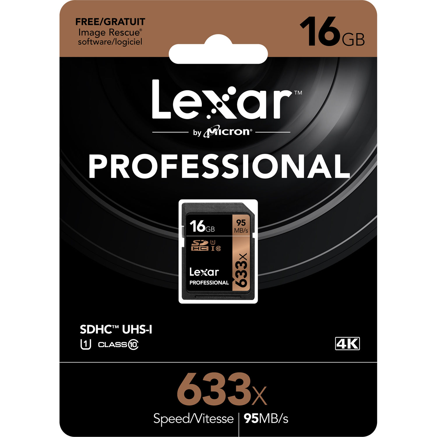 Thẻ Nhớ SDHC Lexar 16GB 633x Professional