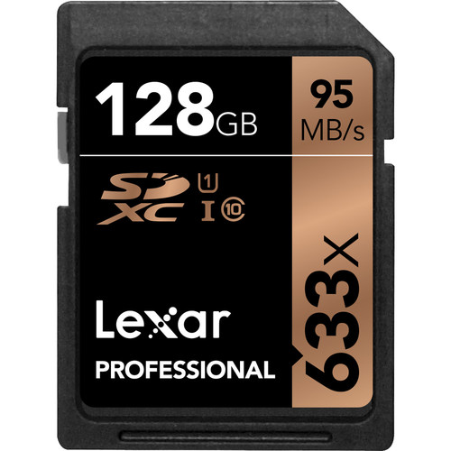 Thẻ nhớ SDXC Lexar 128GB 633x Professional