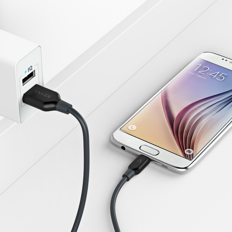 CÁP MICRO USB ANKER POWERLINE - DÀI 0.9M