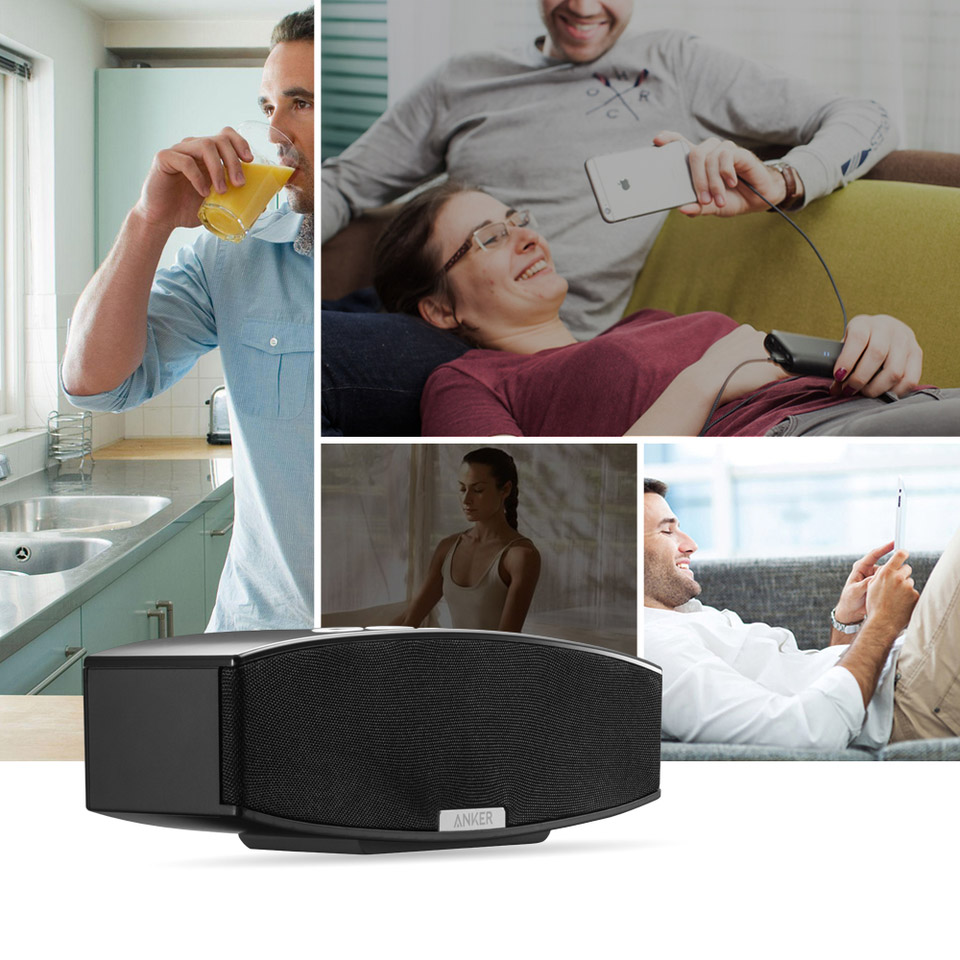 Loa bluetooth công suất cao - Anker 20W Bluetooth 4.0 - Âm thanh stereo