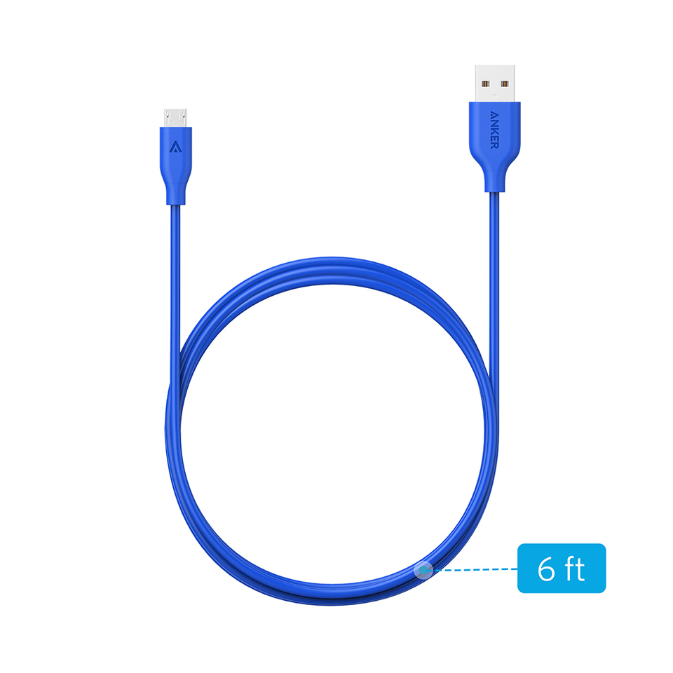 CÁP MICRO USB ANKER POWERLINE - DÀI 1.8M