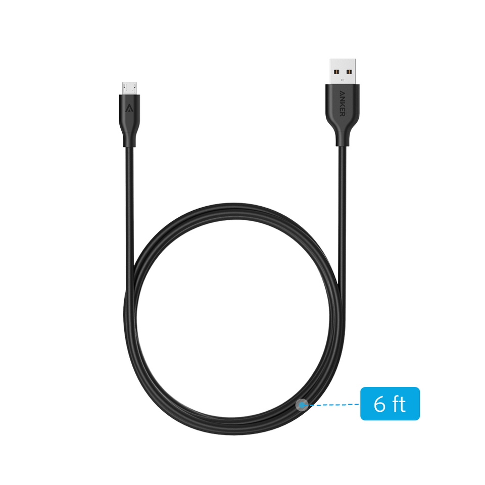 CÁP MICRO USB ANKER POWERLINE - DÀI 1.8M