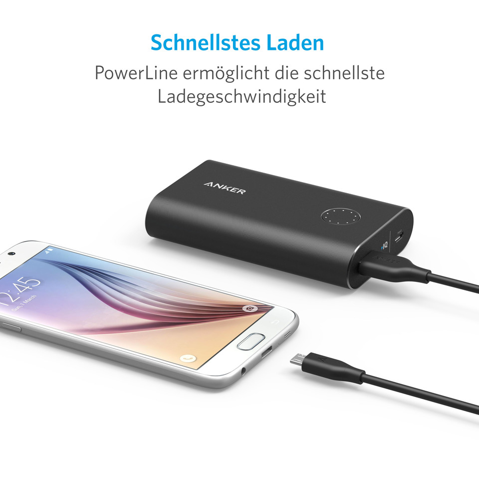 CÁP MICRO USB ANKER POWERLINE - DÀI 1.8M