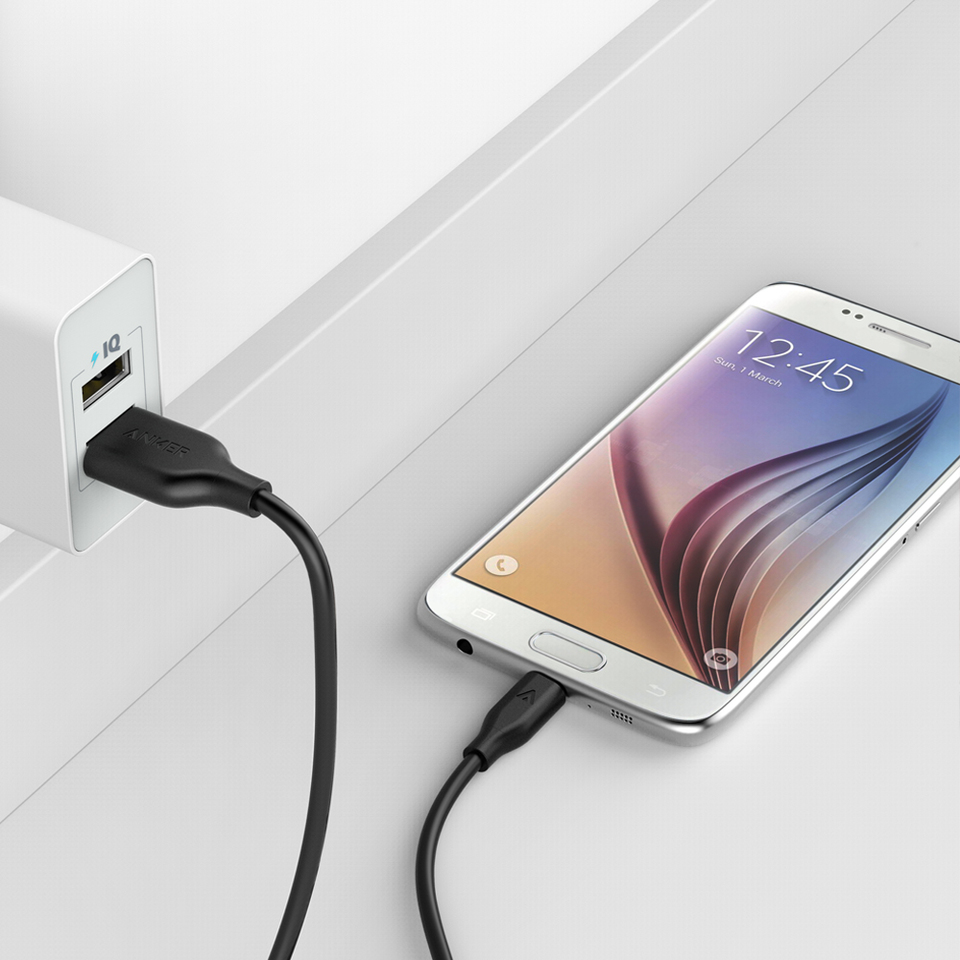 CÁP MICRO USB ANKER POWERLINE - DÀI 0.9M